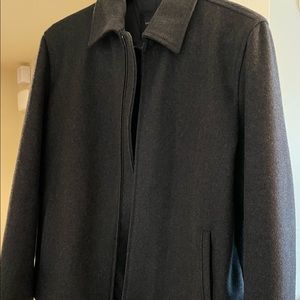 Banana Republic wool winter coat. Charcoal grey.